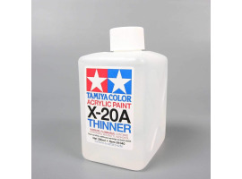 обзорное фото Розчинник для фарб акрилових 250 мл. пластикова пляшка (Acrylic Thinner X-20A 250 ml) 81040 Акрилові фарби