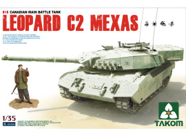 обзорное фото Canadian MBT Leopard C2 MEXAS Бронетехніка 1/35