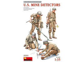 Scale model 1/35 Figures American sappers with equipment MiniArt 35251