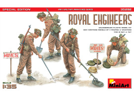 Збірна модель 1/35 Фігури королівські інженери MiniArt 35292