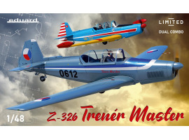обзорное фото Сборная модель 1/48 Самолет F4F-3 и F4F-4 Wildcat Z-326 Trenér Master DUAL COMBO Эдуард ED11167 Самолеты 1/48