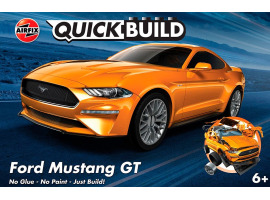 обзорное фото Сборная модель конструктор Ford Mustang GT QUICKBUILD Аирфикс J6036 Автомобили