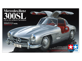 обзорное фото Scale model 1/24 Car Mercedes Benz 300SL Tamiya 24338 Cars 1/24