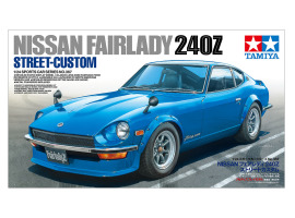 обзорное фото Scale model 1/24 Car Nissan Fairlady 240Z Street-Custom Tamiya 24367 Cars 1/24