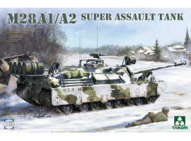 Сборная модель 1/35 Сверхштурмовой танк M28 A1/A2 Takom 2210