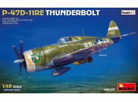 обзорное фото Сборная модель 1/48 Самолет P-47D-11RE Тандерболт МиниАрт 48037 Самолеты 1/48