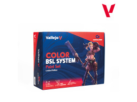 обзорное фото Набір фарб системи Color BSL (Color BSL System Paint Set) Vallejo VAL 72183 Набори фарб