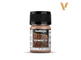 обзорное фото Сухий пігмент Європейська Земля (European Earth) Vallejo VAL 73119 Пігменти