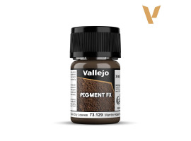 обзорное фото Сухий пігмент Коричневе сухе листя (Brown Dry Leaves) Vallejo VAL 73129 Пігменти