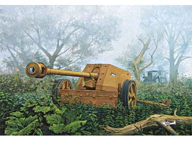 обзорное фото Немецкое 75-мм противотанковое орудие PAK - 40. Artillery 1/72
