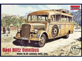 обзорное фото Німецький автобус Opel Blitz Omnibus (модель W.39 Ludewig-built, late) Автомобілі 1/72