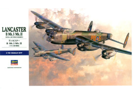 Збірна модель 1/72 Літак Lancaster B Mk.I/Mk.III Hasegawa 00553