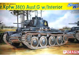 обзорное фото Pz.Kpfw.38(t) Ausf.G w/Interior Бронетехника 1/35