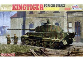 обзорное фото  Kingtiger Porsche Turret w/ Zimmerit Armored vehicles 1/35