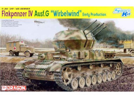 обзорное фото Sd.Kfz.161/4 2cm Flakpanzer IV Ausf.G "Wirbelwind" Early Production Бронетехніка 1/35