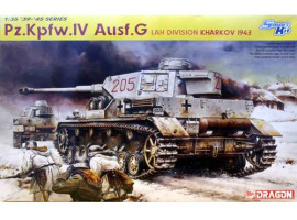 обзорное фото Pz.Kpfw.IV Ausf.G LAH Division (Kharkov 1943) Armored vehicles 1/35