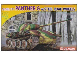 обзорное фото Panther G w/Steel Road Wheels Бронетехніка 1/35