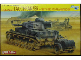 обзорное фото Pz.Kpfw.IV Ausf.E Tauchpanzer w/Betriebsstoffanhanger Бронетехніка 1/35