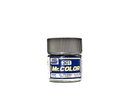 обзорное фото Gray FS36081 semigloss, Mr. Color solvent-based paint 10 ml. (FS36081 Сірий напівматовий) Нітрофарби