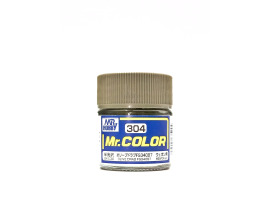 обзорное фото Olive Drab FS34087 semigloss, Mr. Color solvent-based paint 10 ml. (FS34087 Оливково-Коричневий) Нітрофарби