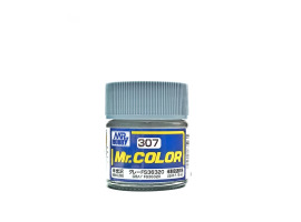 обзорное фото Gray FS36320 semigloss, Mr. Color solvent-based paint 10 ml. (FS36320 Сірий напівматовий) Нітрофарби