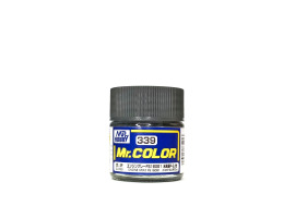 обзорное фото Engine Gray FS16081 gloss, Mr. Color solvent-based paint 10 ml / Машинний сірий глянсовий Нітрофарби