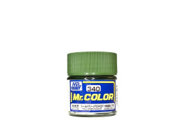 обзорное фото Field Green FS34097 semigloss, Mr. Color solvent-based paint 10 ml / Полевой зеленый полуглянцевый Nitro paints