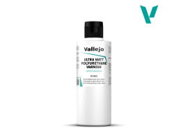 обзорное фото Ультраматовий поліуретановий лак 200 ml Vallejo VAL27653 Лаки