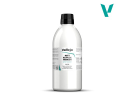 обзорное фото Матовий лак 500 ml Vallejo VAL28518 Лаки