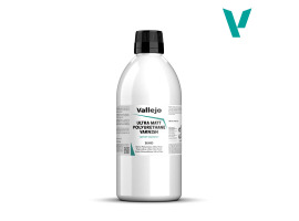 обзорное фото Ультраматовий поліуретановий лак 500 ml Vallejo VAL28653 Лаки