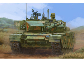 обзорное фото Сборная модель 1/35 Китайский танк ЗТЗ-99А ХоббиБосс 84518 Бронетехника 1/35