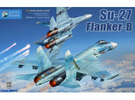 Сборная модель 1/48 Самолет Су-27 "Flanker-B" Zimi 80163