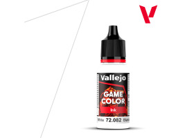 обзорное фото Чорнило біле Vallejo VAL72082 Game Color