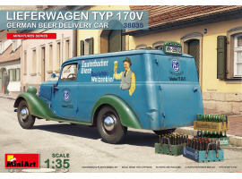обзорное фото Немецкая Грузовая Машина Тип 170V для Доставки Пива Автомобили 1/35