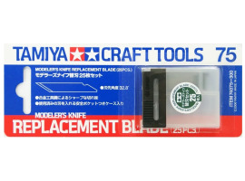 обзорное фото Replacement blades for Modelers Knife (Modelers Knife Replacement Blade) Tamiya 74075 Model knives