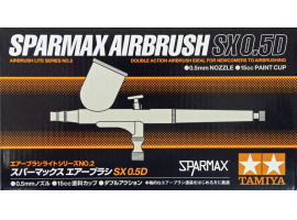 обзорное фото Аэрограф Sparmax SX 0.5D Тамия 74802 Аэрографы