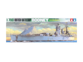 Scale model 1/700 British battleship "Rodney" Tamiya 77502