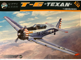 Сборная модель 1/32 Учебный самолёт T-6 Texan Зими KH32001