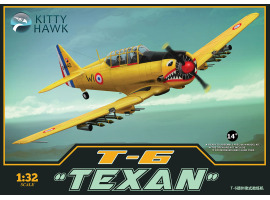 обзорное фото Збірна модель 1/32 Навчальний літак T-6 Texan Harvard II Zimi KH32002 Літаки 1/32