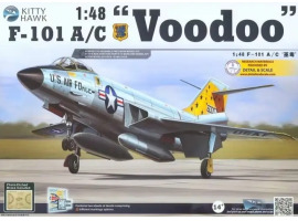 Збірна модель 1/48 Літак F-101A/C Voodoo  Zimi KH80115