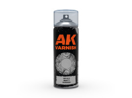 обзорное фото Matt Varnish - Spray 400ml (Includes 2 nozzles) / Лак матовый в аэрозоле 400мл Лаки