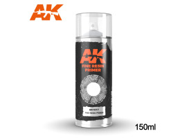 Fine Resin Primer - Spray 150ml / Грунт для смоленных деталей серого оттенка 150мл