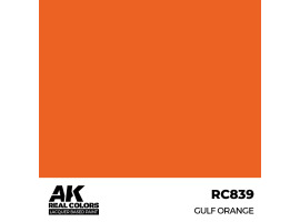 Alcohol-based acrylic paint Gulf Orange AK-interactive RC839