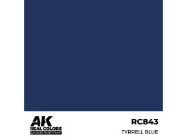 Alcohol-based acrylic paint Tyrrell Blue AK-interactive RC843