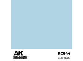 Alcohol-based acrylic paint Gulf Blue AK-interactive RC844