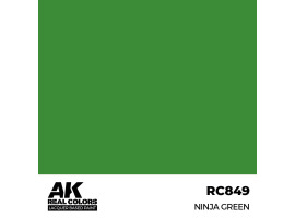 Alcohol-based acrylic paint Ninja Green / Green Ninja AK-interactive RC849