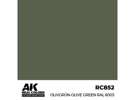 Alcohol-based acrylic paint Olivgrün-Olive Green RAL 6003 AK-interactive RC852