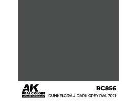 Alcohol-based acrylic paint Dunkelgrau-Dark Gray RAL 7021 AK-interactive RC856