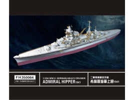 обзорное фото WW II German Heavy Cruiser Admiral Hipper Фототравление