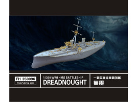 обзорное фото WW I HMS Battleship Dreadnought Фототравление
